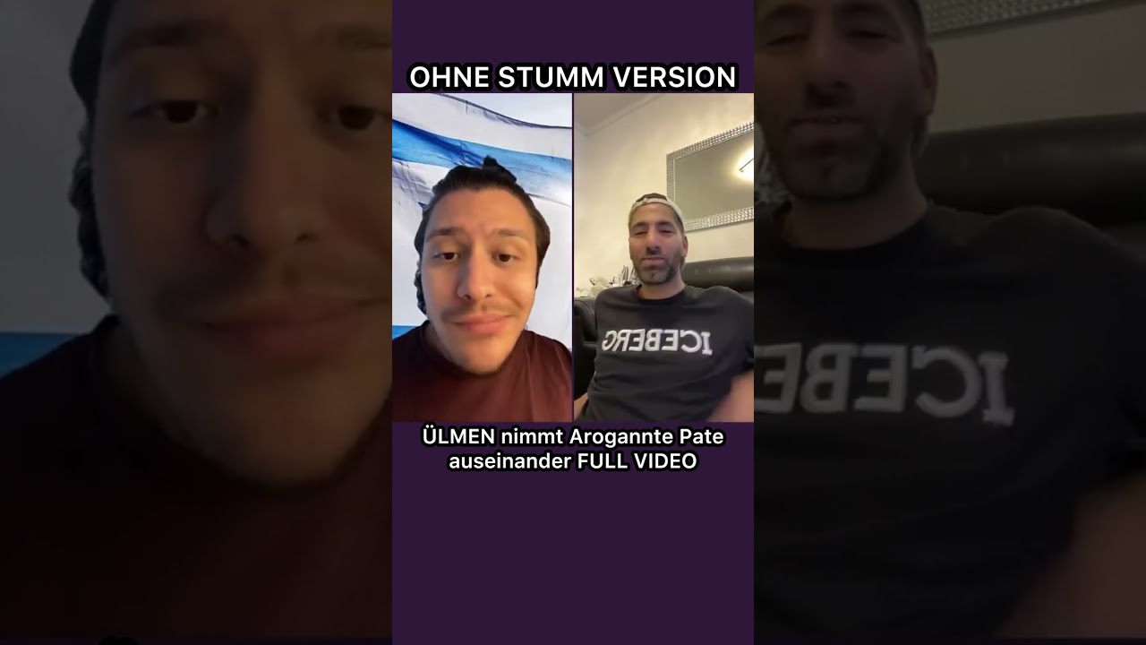 ÜLMEN nimmt Arrogante Pate auseinander FULL VIDEO OHNE STUMM VERSION tiktok livestream