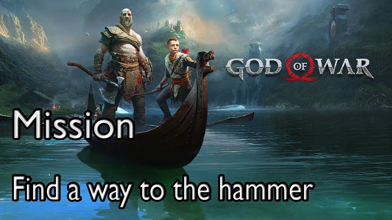 God Of War 4 Mission The Magic Chisel: Find a way to the hammer