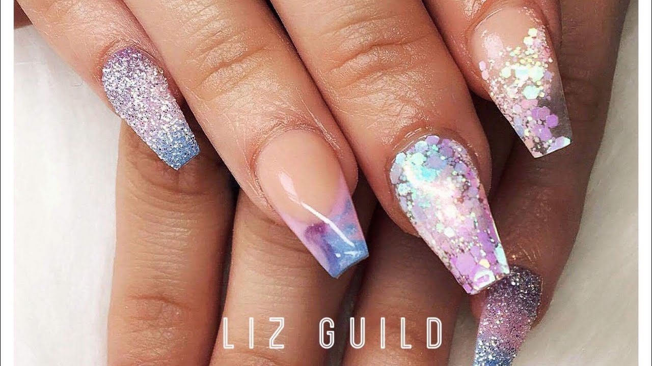 Acrylic Nails | Pastel Nails