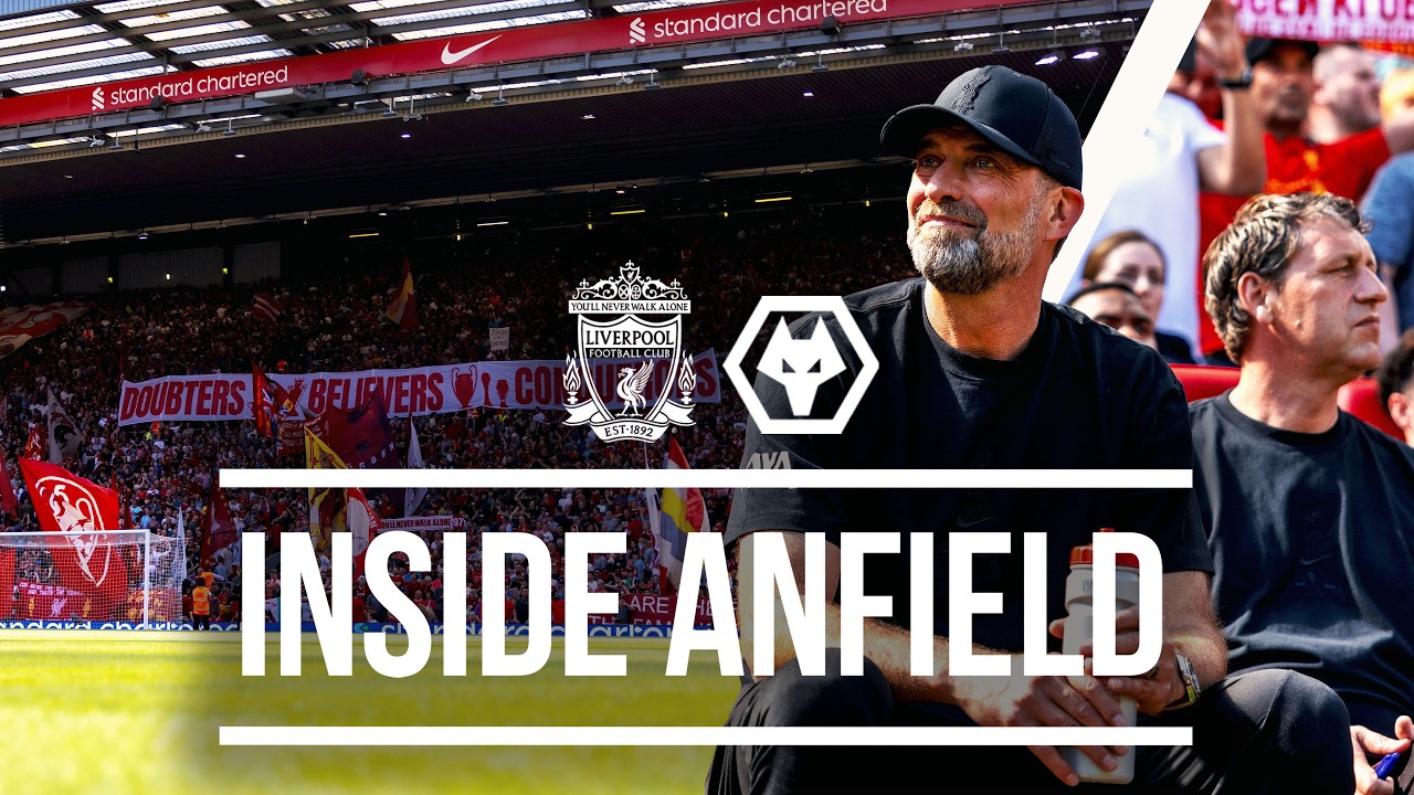 Inside Anfield: Amazing atmosphere & unseen footage as Klopp says goodbye  | Liverpool 2-0 Wolves