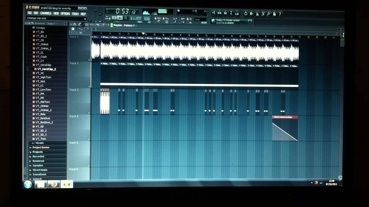 Drake - Wu Tang Forever (Remake Fl Studio)