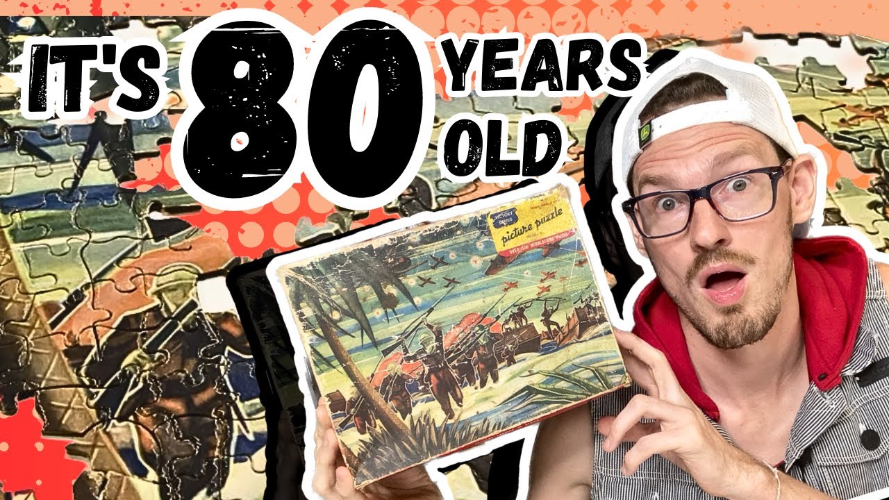 This jigsaw puzzle has a story to tell