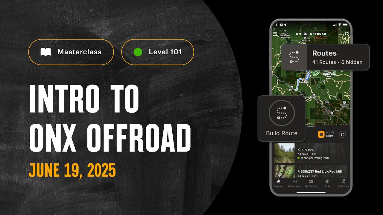 Plan Confidently. Go Farther. | onX Offroad Masterclass - App 101