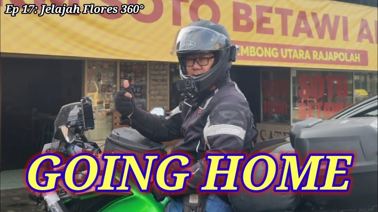 EP 17: Akhirnya Pulang Ke Bandung | Pangandaran - Bandung | Jelajah Flores 360°