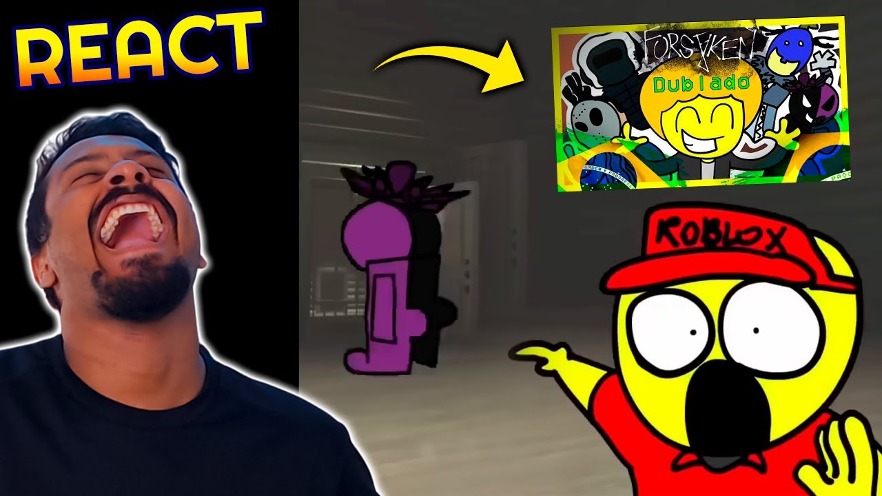 EU NÃO TANKEI ESSA ANIMAÇÃO DE FORSAKEN DUBLADA! MELHOR SKIN! (REACT)