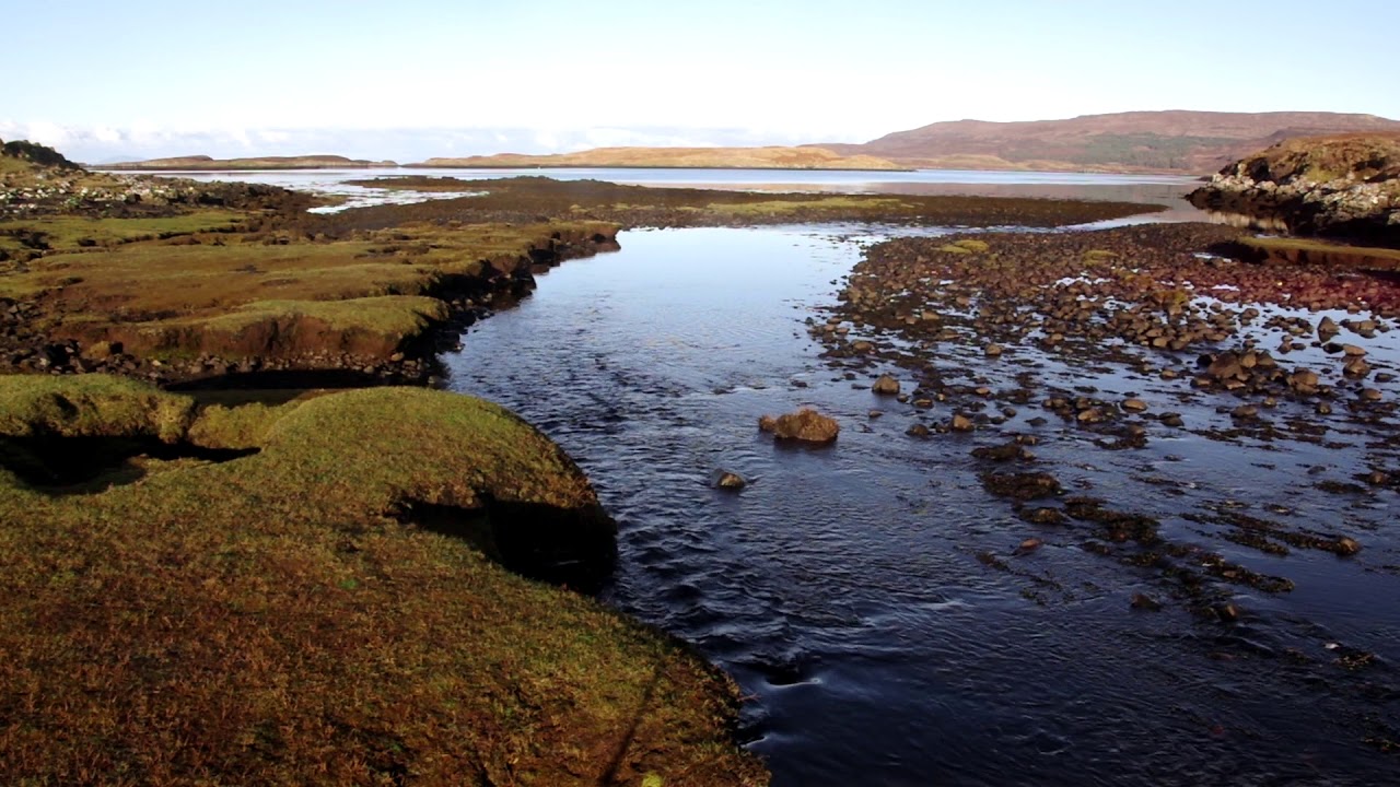 Isle of Skye Scenery - Peaceful Burn and Bay