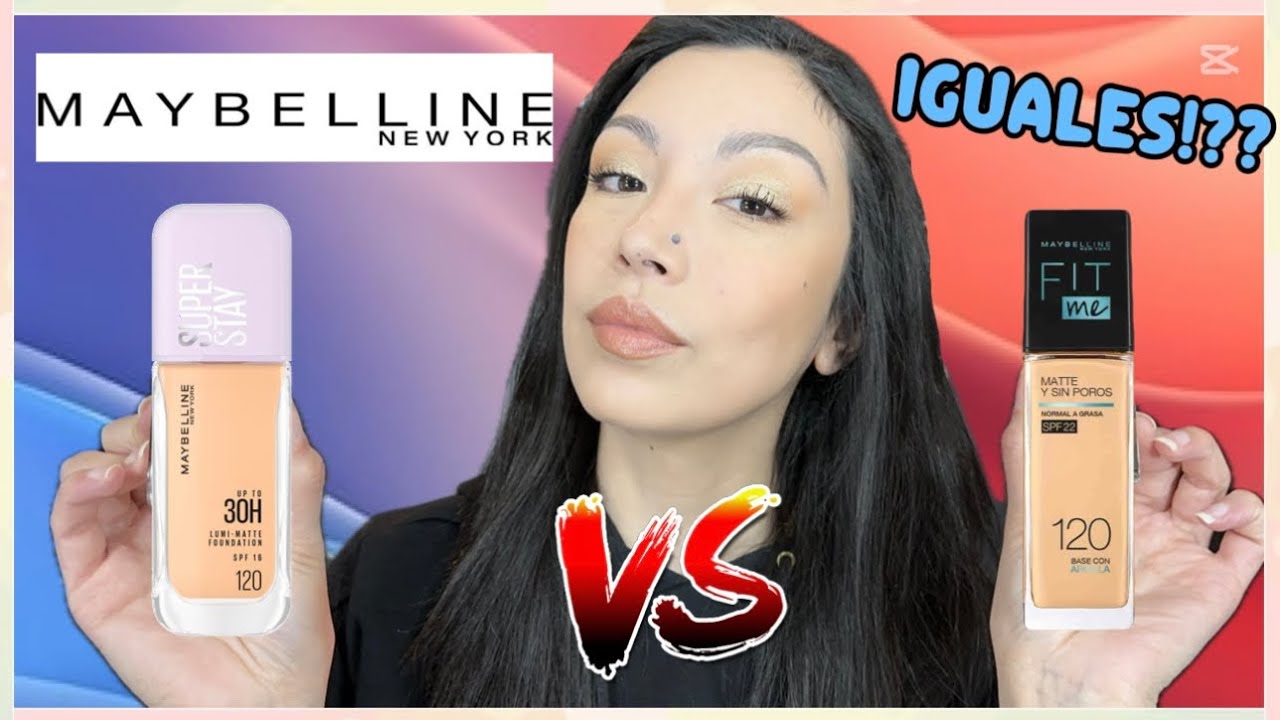 LA MISMA BASE EN OTRO EMPAQUE!!?? | VERSUS DE BASES DE MAYBELLINE