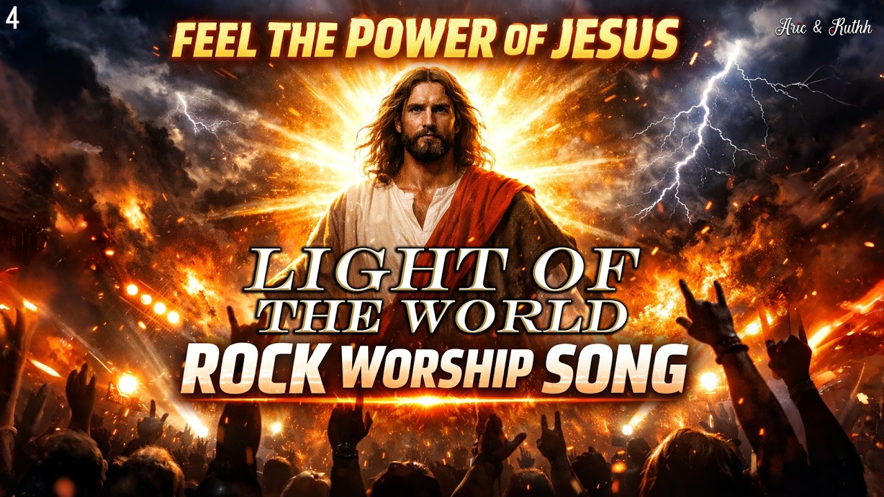 Powerful Christian Rock Song | Jesus Is The Light | Epic Worship Music 2026