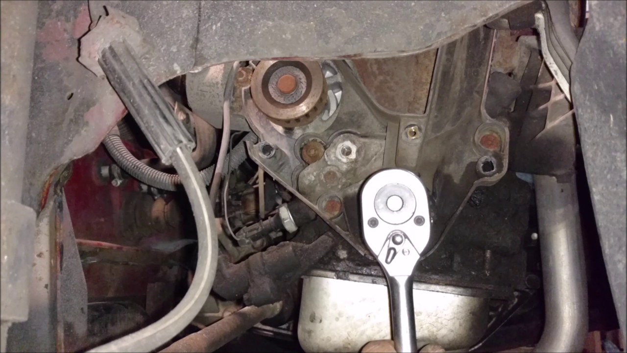 Opel Astra F 1995 1.4 - wymiana rozrządu, pompy wody i termostatu