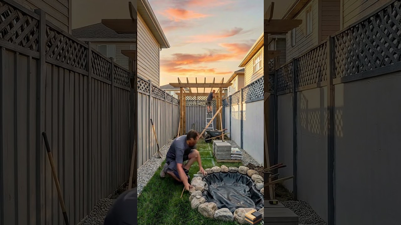 How to Turn a Narrow Strip of Grass into a DREAM Oasis 