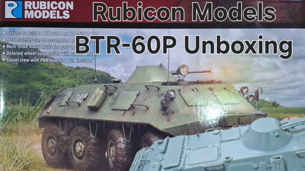 Rubicon Models BTR-60 Unboxing