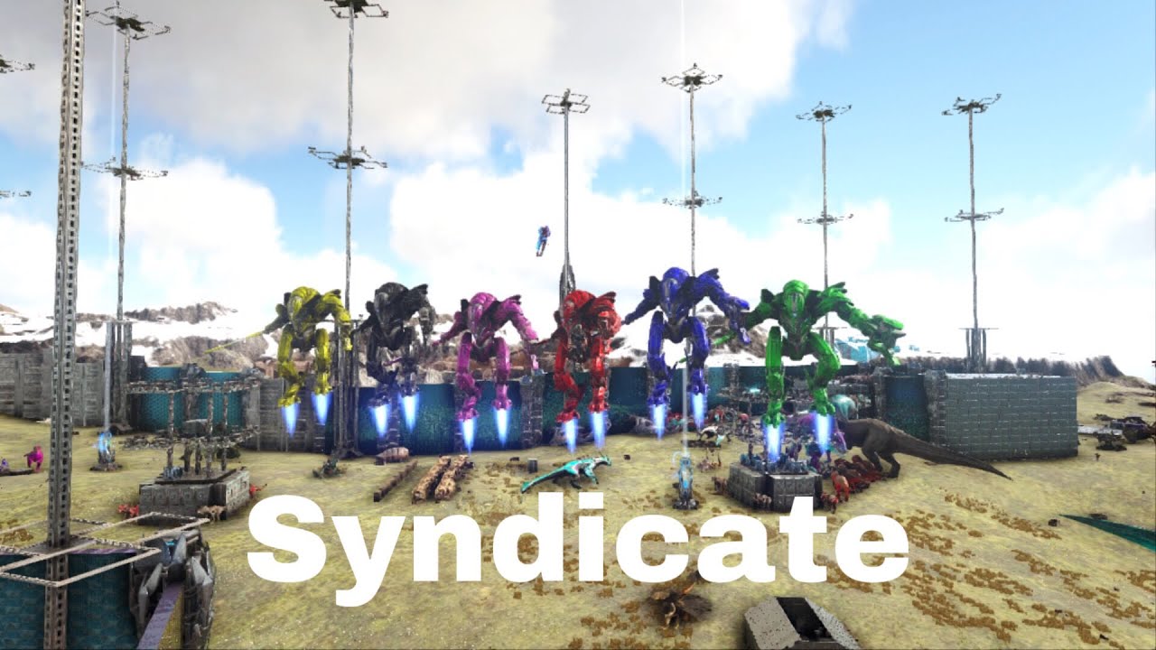 Syndicate Base Tour Server 368 - Ark PS4 PvP Official