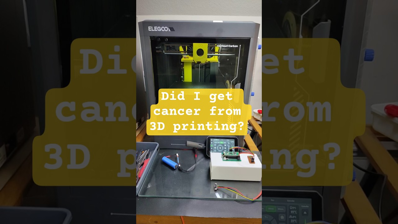 Bezpieczeństwo drukowania, m&oacute;j rak i integracja OP3D SDS/MDS #druk3d #bezpieczeństwo #otwartestan...