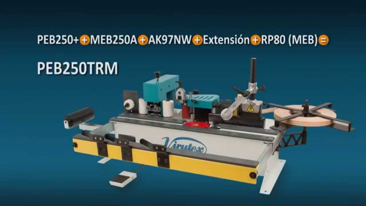 Кромкооблицовочный станок Virutex PEB 250 TRM