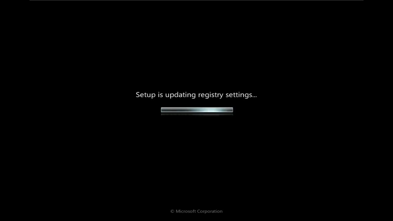 Installing Windows 7 build 6931