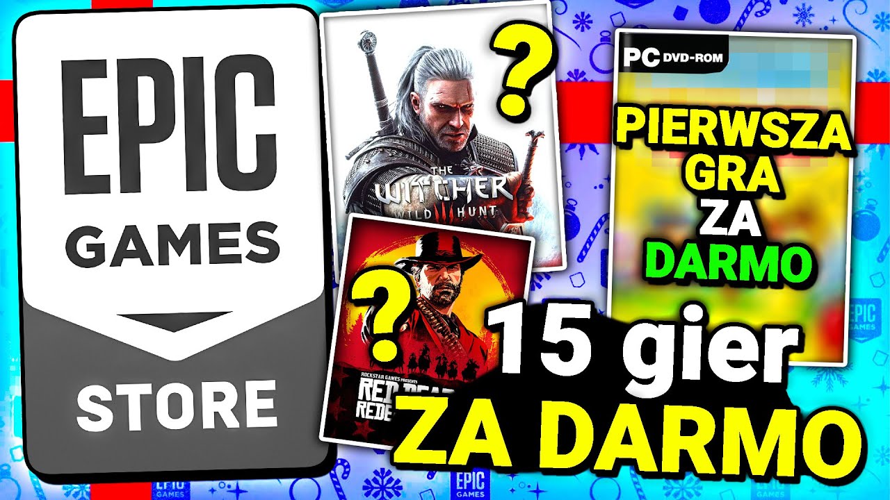 zaczęło się! EPIC GAMES ROZDAJE 15 GIER ZA DARMO, a to pierwsza z nich!