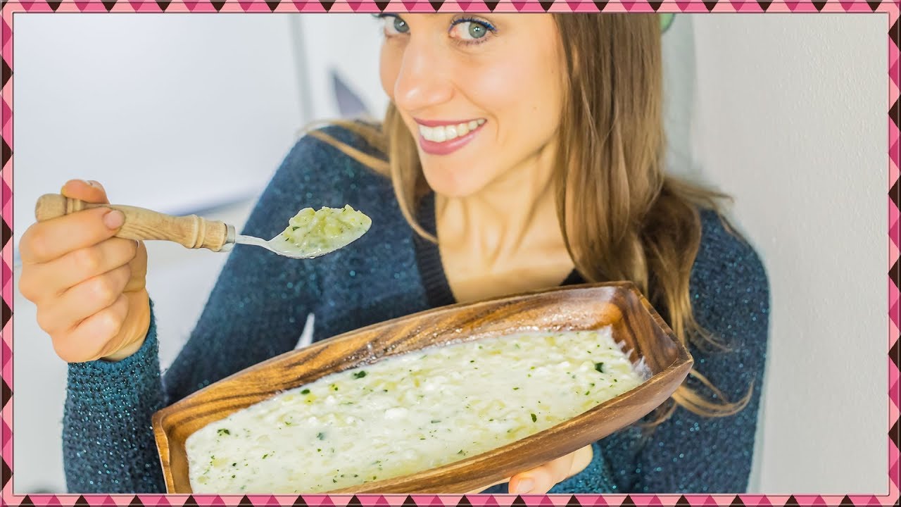 MINESTRA di RISO - Minestra al Latte - Con Patate