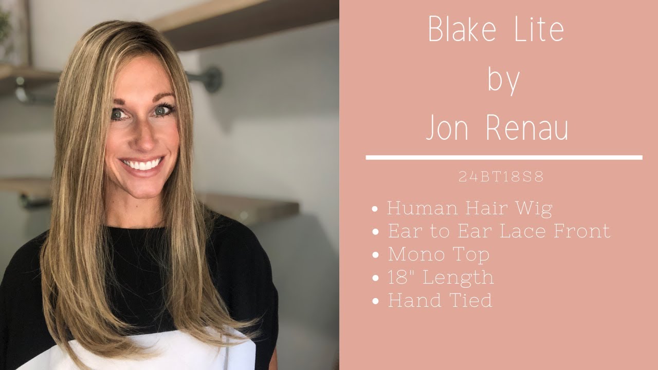 Blake Lite by Jon Renau in Shaded Mocha (24BT18S8) - WigsByPattisPearls.com Wig Review