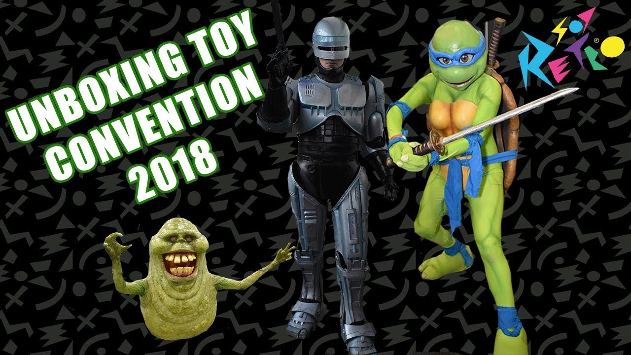 Visita al Unboxing toy convention 2018 | Soy Retro | juguetes antiguos