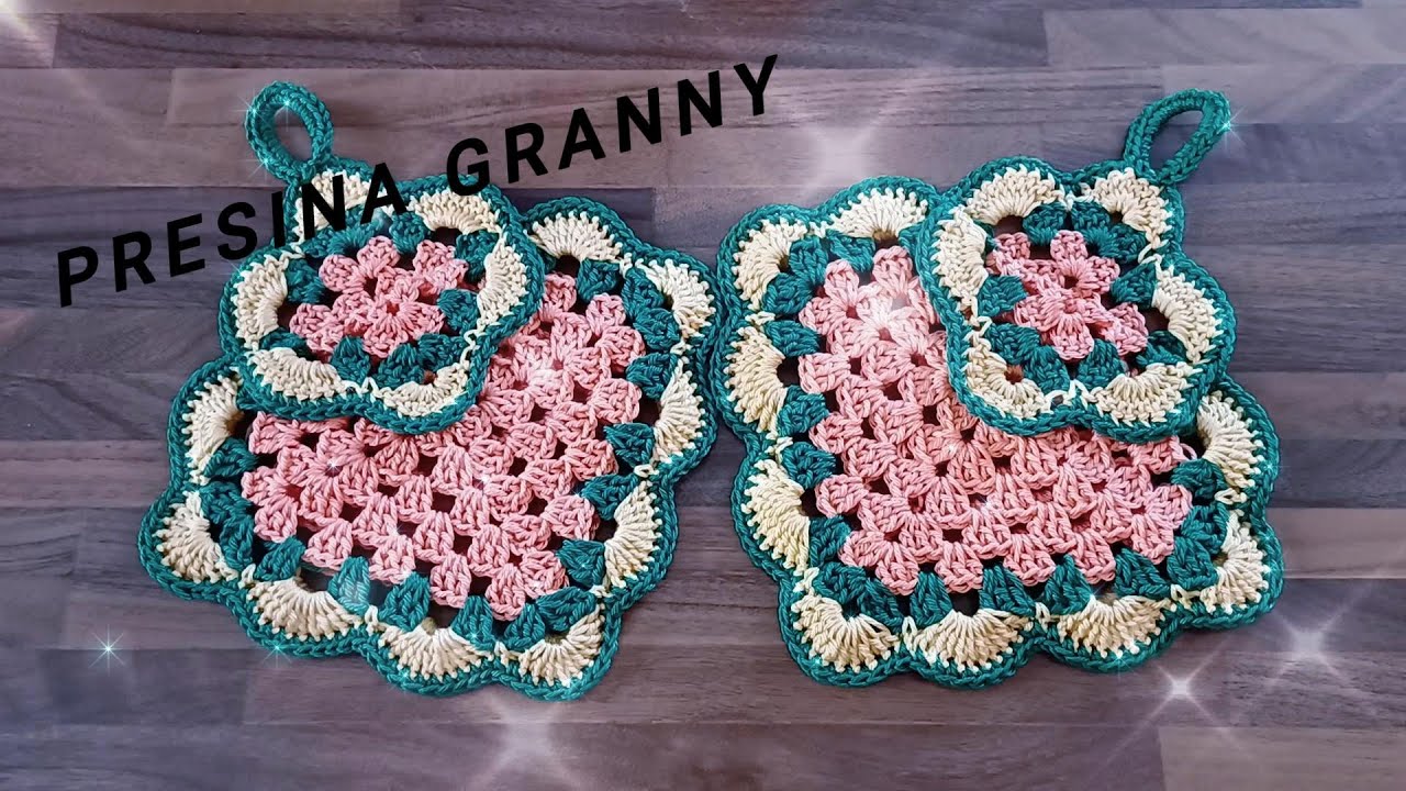 🧶PRESINA GRANNY PIEGATA 🧶