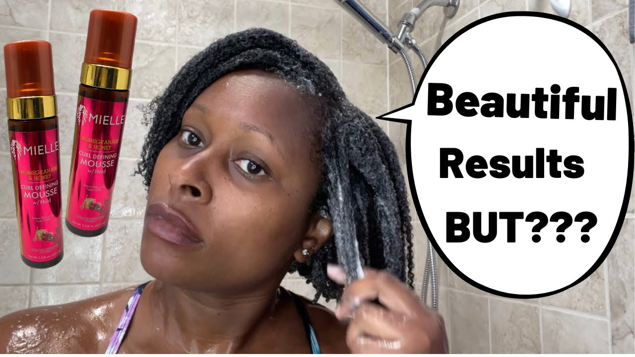 My experience using MIELLE Mousse for a WASH & GO  #mielle