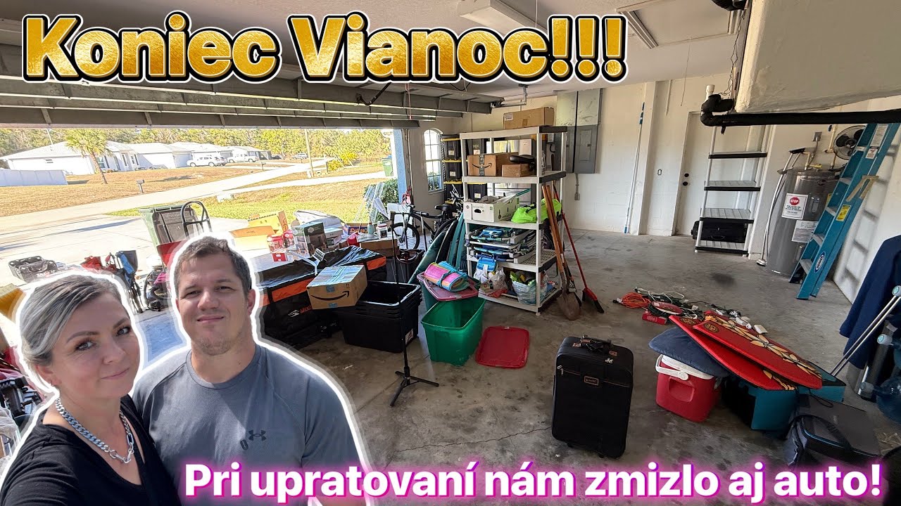 Po vianociach sme sa pustili do garáže! Zmizlo nám aj auto!