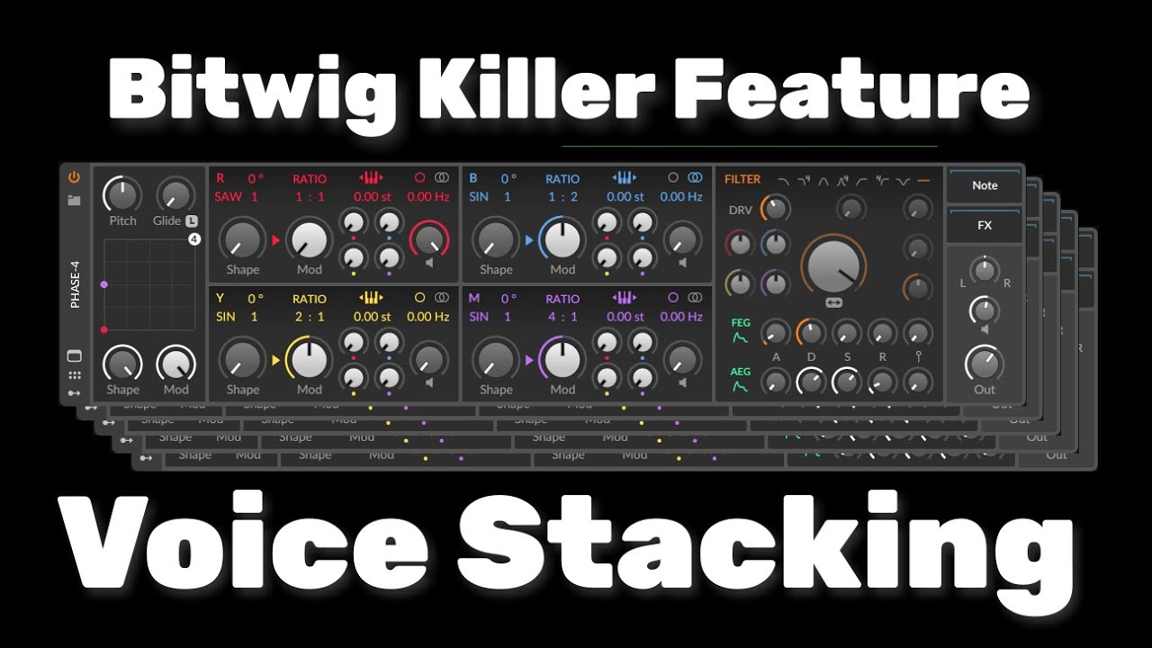 Bitwig Killer Feature: Voice Stacking