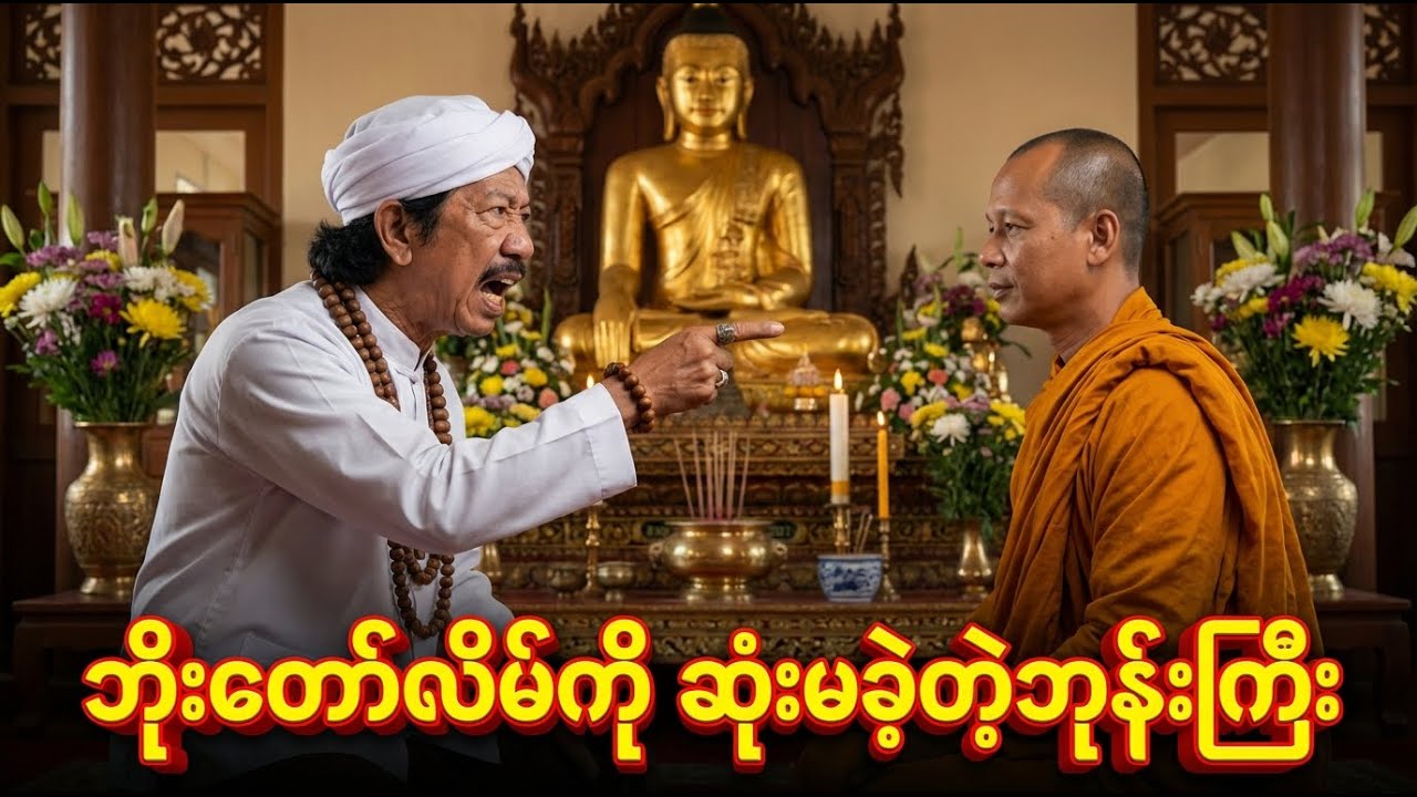 ဘိုးတော်လိမ်ကို ပညာပေးခဲ့တဲ့ဘုန်းကြီး | Thai Comedy Movie Recap