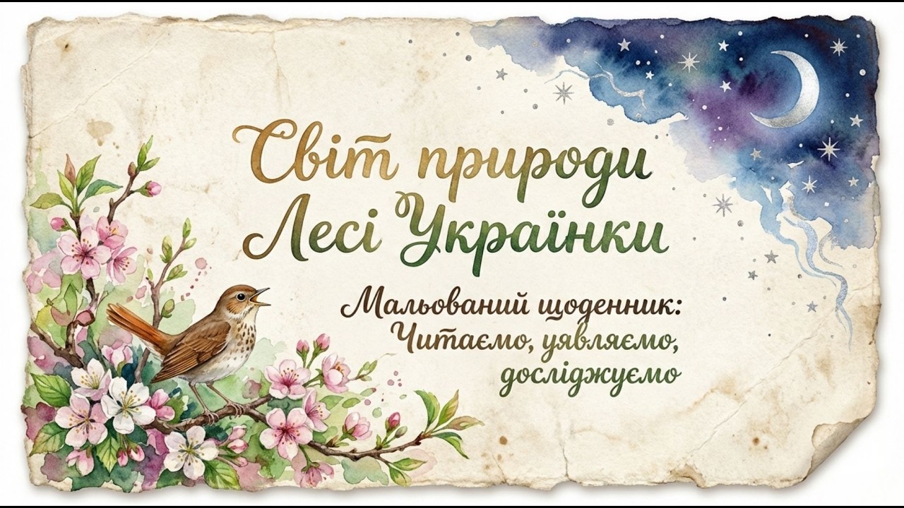 Л. Українка. Вечірня година. Була весна Літературне читання 2 клас