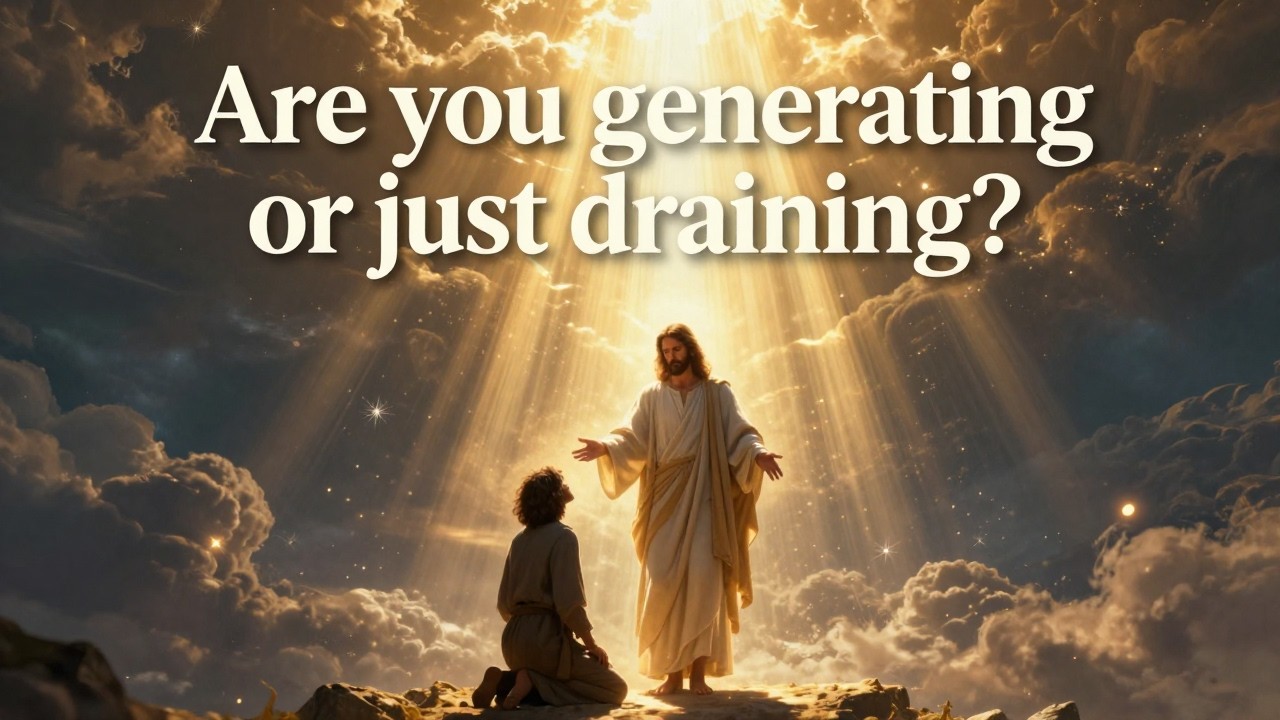 God does not reward those who merely consume the energy of the universe.