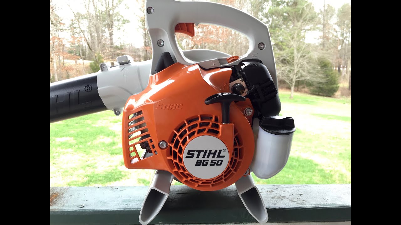 Обзор Stihl Bg 50