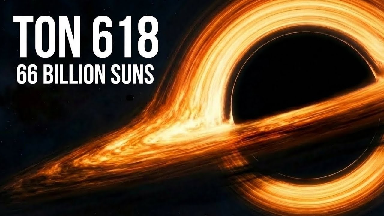 TON 618: The Black Hole Bigger Than Our Entire Solar System