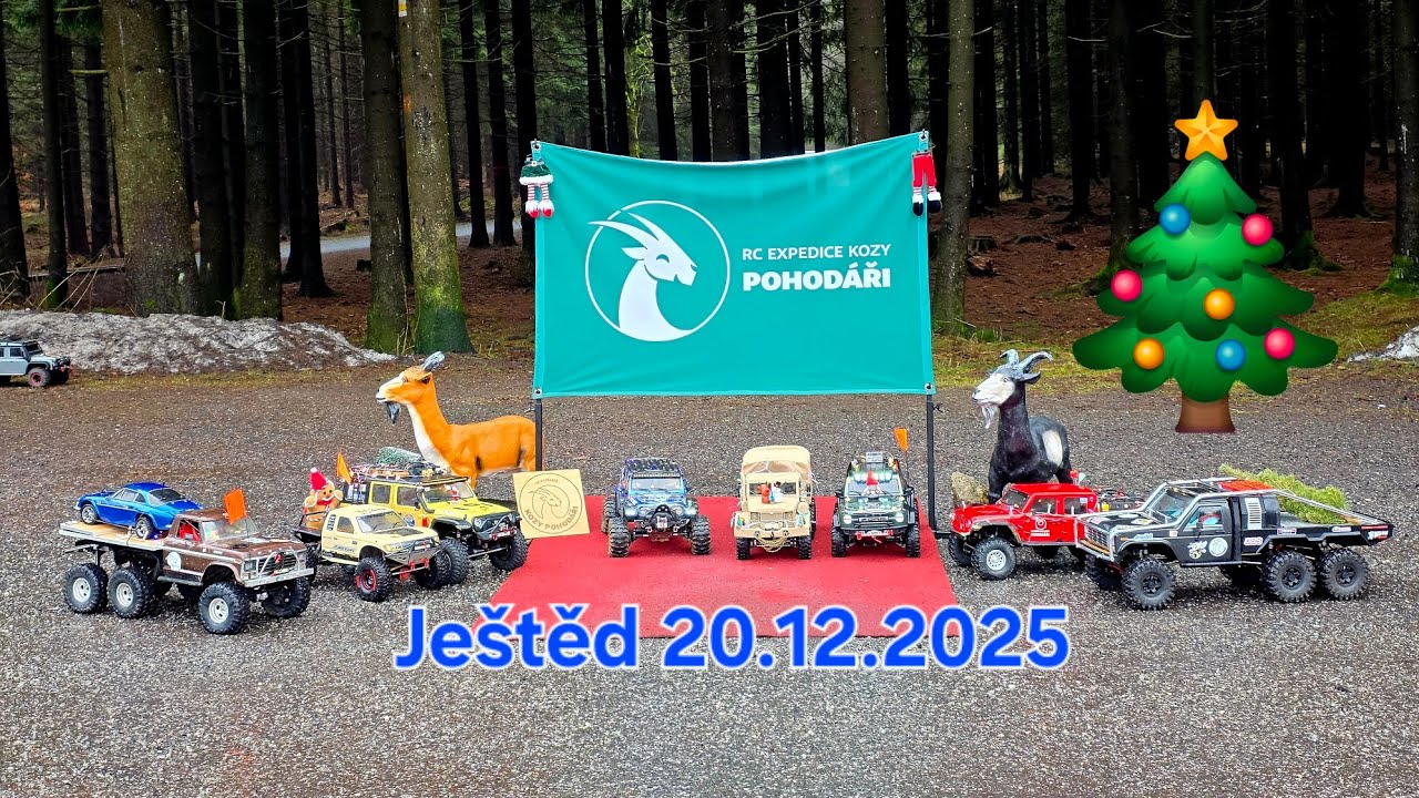 RC expedice kozy POHODÁŘI 20.12.2025 Ještěd 