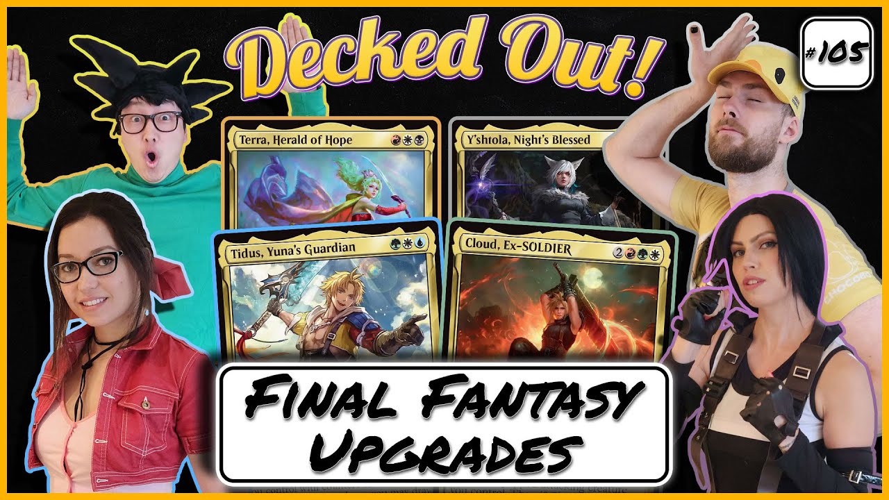 Upgraded Final Fantasy Precons with Maldhound and Zabracus - EDH Gameplay - Ep 105