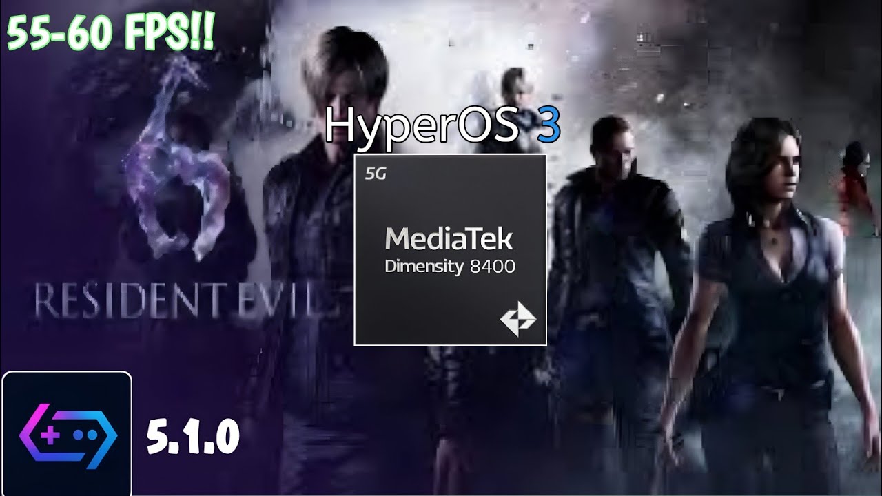 RESIDENT EVIL 6 BEST SETTINGS DIMENSITY 8400 ULTRA GAMEHUB LITE 5.1.0 ANTUTU!!!