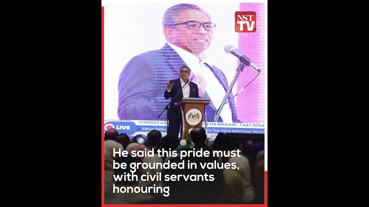 Take pride in your work, civil servants told