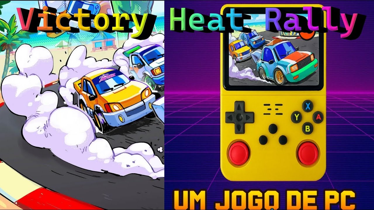 Victory Heat Rally um jogo de Pc no R36s