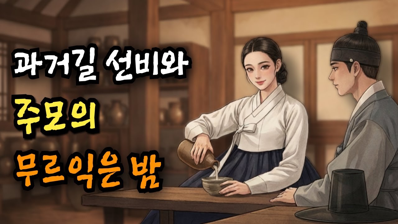 과거길 선비가 주모의 옷고름을 붙잡은 이유(야담 민담 전설 설화 옛날이야기 오디오북)