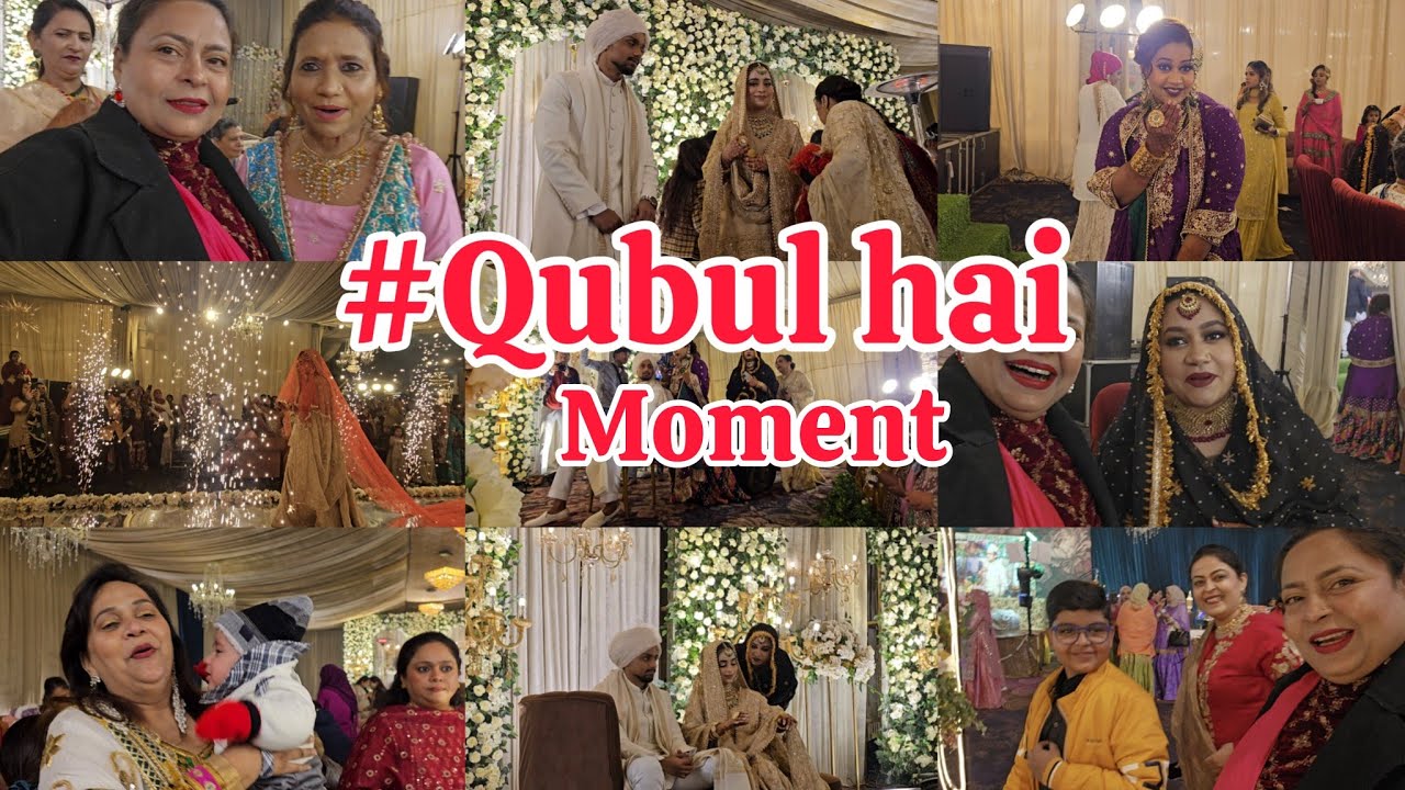 Lucknowi muslim wedding | Bride entry | Lucknowi grand muslim shadi | Lucknowi ki shadi | Nikah Vlog