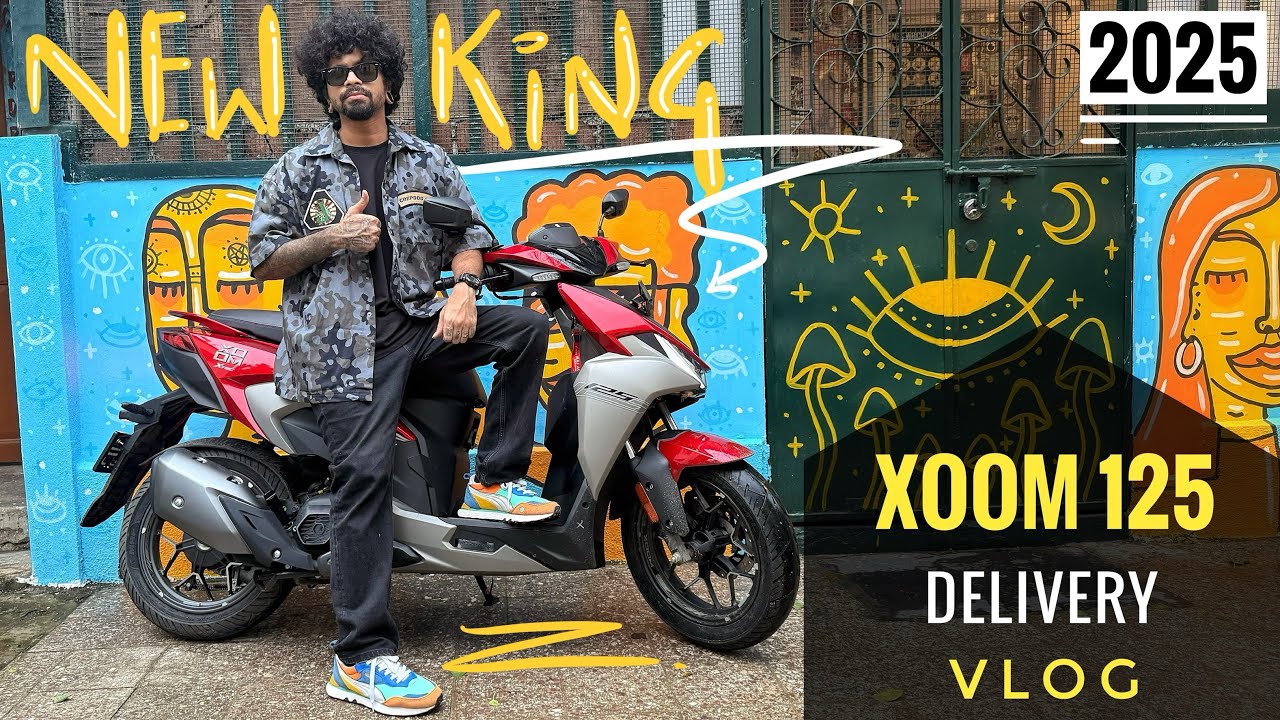 Hero xoom 125 delivery vlog, Mumbai