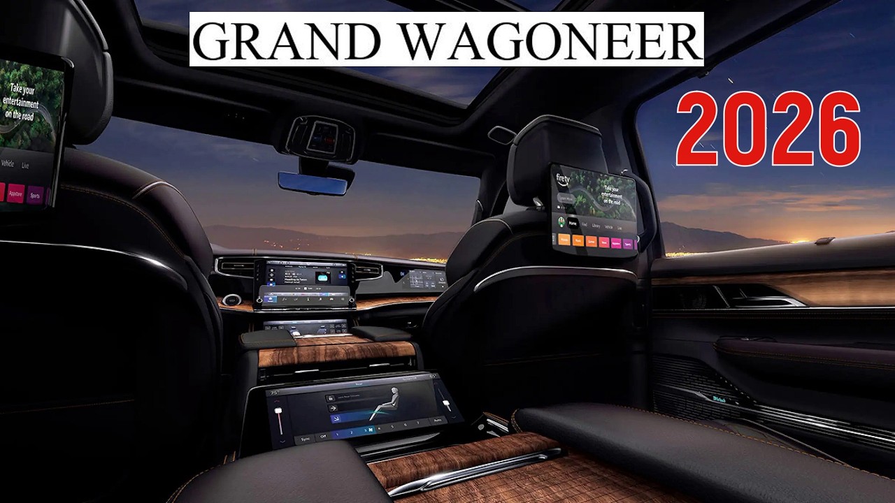 Познакомьтесь с Grand Wagoneer 2026: вершина роскоши и мощи