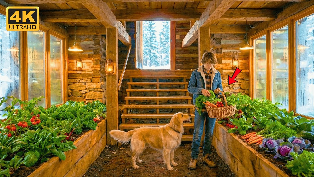 Kicked Out at 16, He Built a Secret Greenhouse Under a Broken House — It Saved Them Both