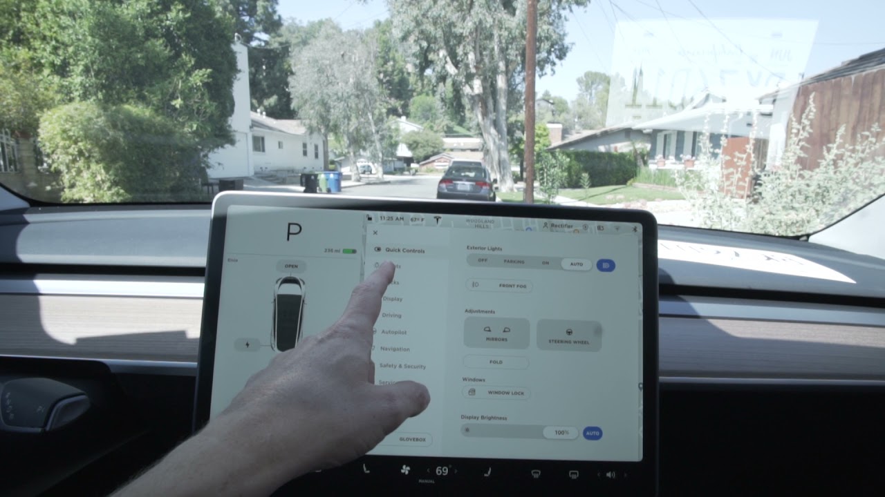 How To Turn On The Interior Lights In A Tesla Model Y