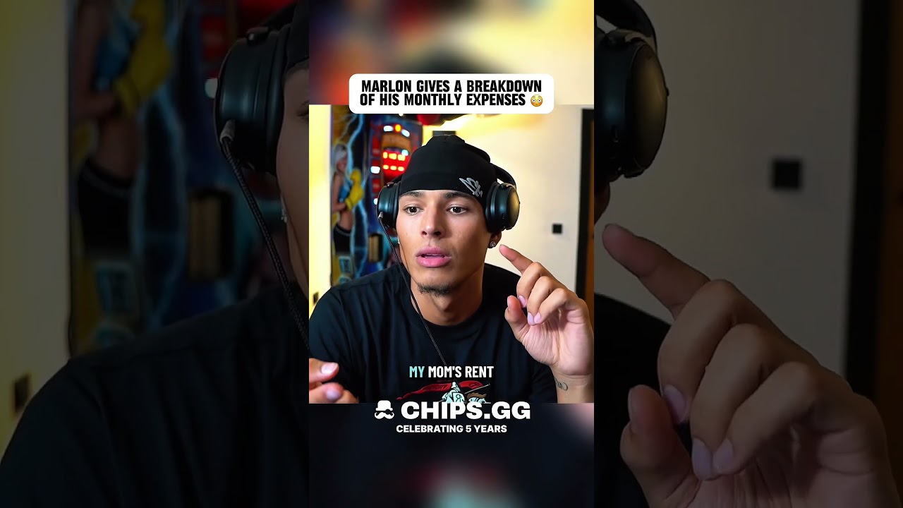 Marlon gives a breakdown of his monthly expenses😳 #marlon #marlon3lg #twitch #twitchclips #fypシ