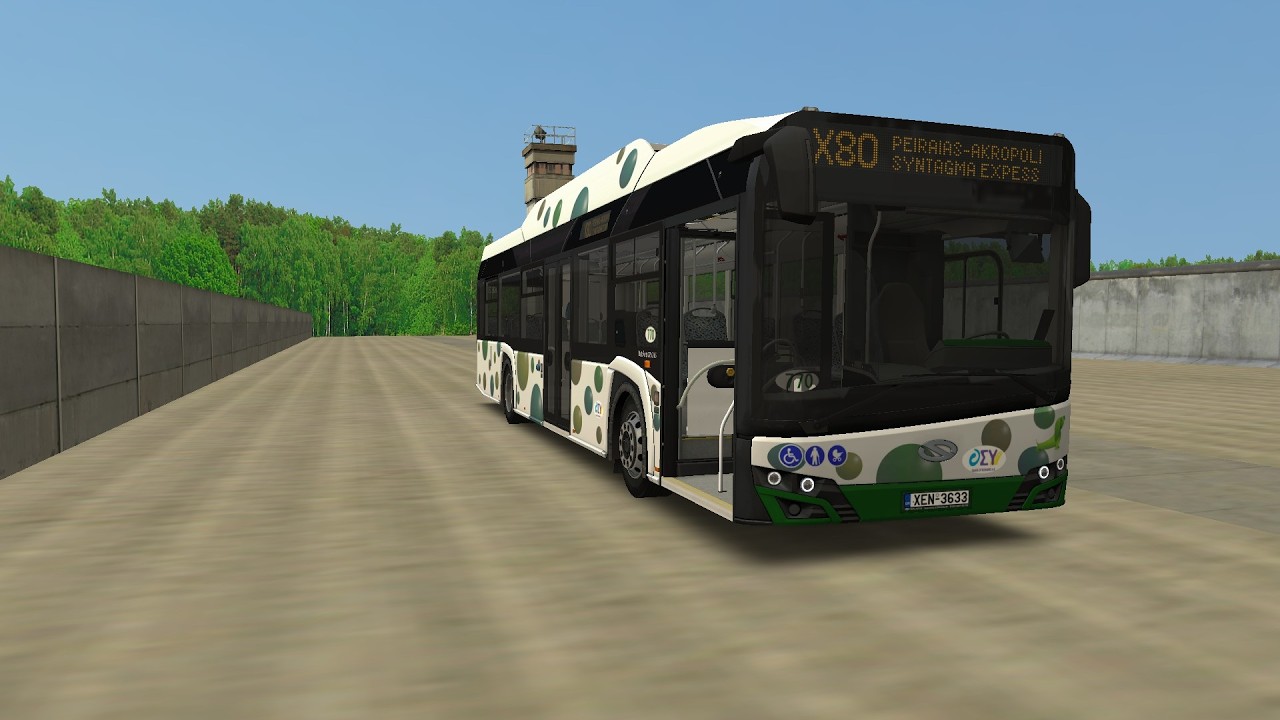 OMSI 2 GR | Athens repaint pack | Athens OSY (770-XEN3633)