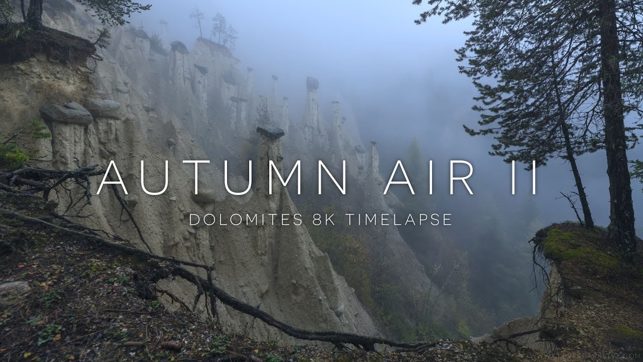 Autumn Air II | Dolomites Fall 8K Timelapse