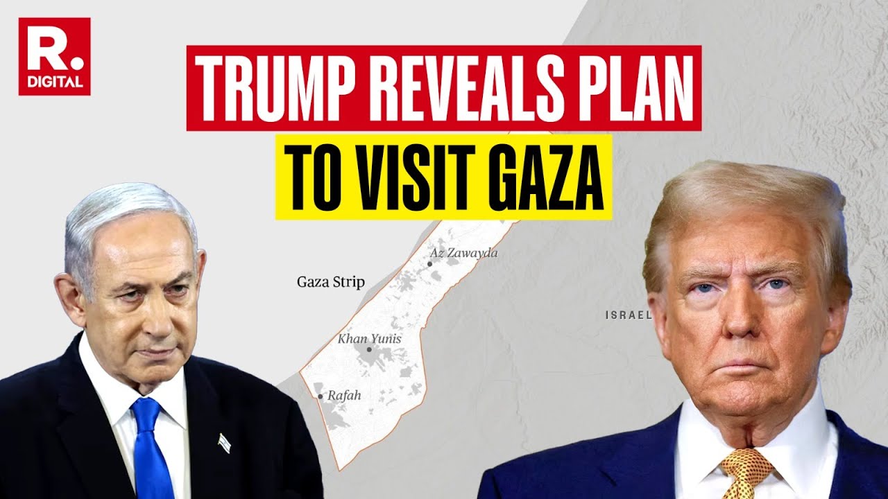 Donald Trump Reveals Plans To Visit Gaza, Calls It ‘Riviera Of Middle East’