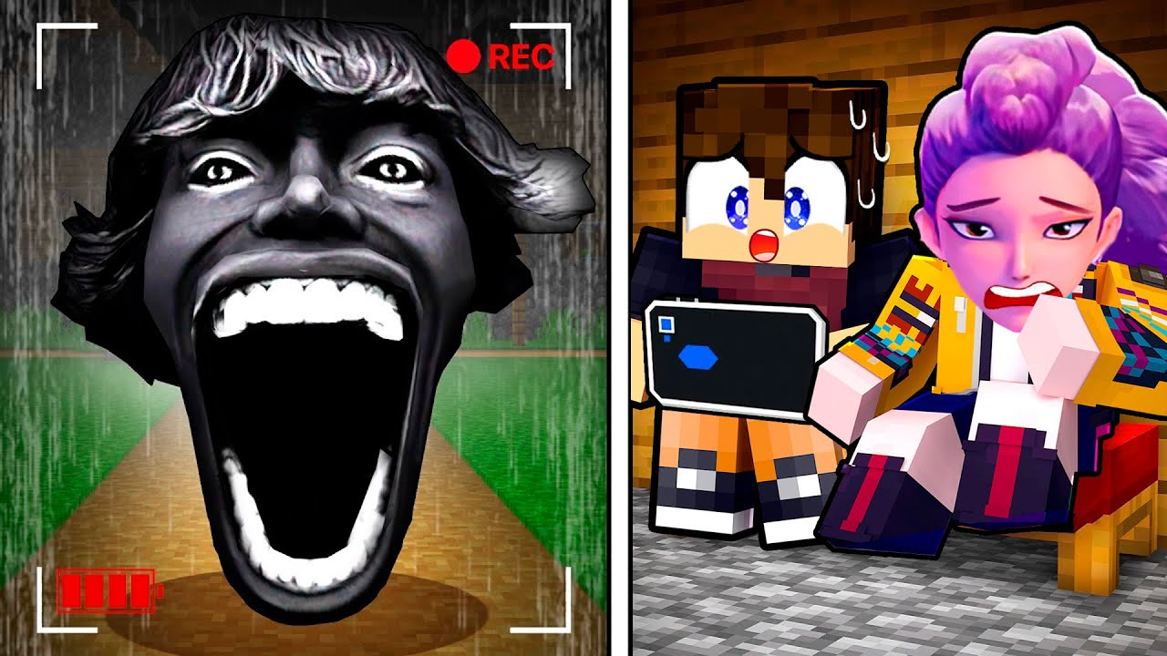 Les CAM&Eacute;RAS de SURVEILLANCES de RUMI KPOP DEMON HUNTER ont FILMER SCP 67 sur Minecraft !