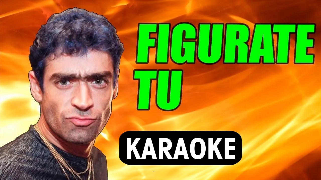 FIGURATE TU Rodrigo Bueno / Karaoke con letra