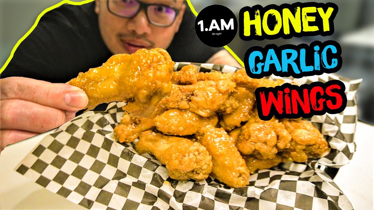 1 A.M Honey Garlic Wings. Recipe
